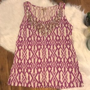 Sequin tank